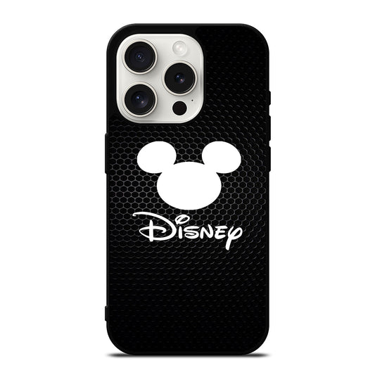 DISNEY LOGO METAL iPhone 15 Pro Case Cover
