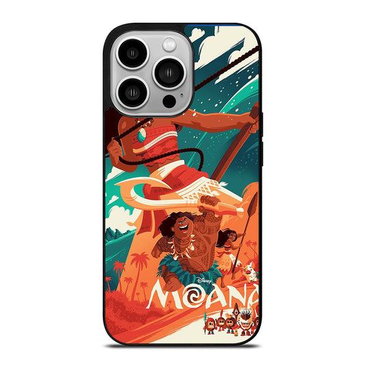 DISNEY MOANA CARTOON 3 iPhone 14 Pro Case Cover