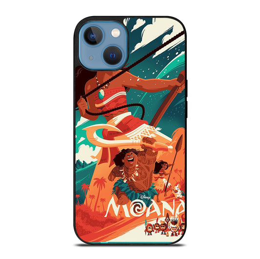 DISNEY MOANA CARTOON 3 iPhone 13 Case Cover