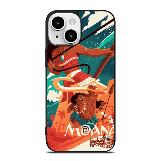 DISNEY MOANA CARTOON 3 iPhone 13 Mini Case Cover