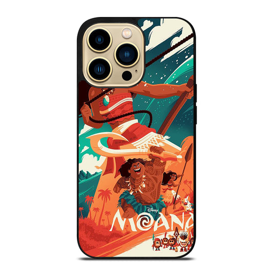 DISNEY MOANA CARTOON 3 iPhone 14 Pro Max Case Cover