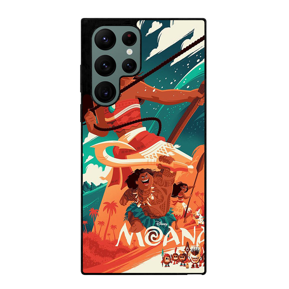 DISNEY MOANA CARTOON 3 Samsung Galaxy S22 Ultra Case Cover