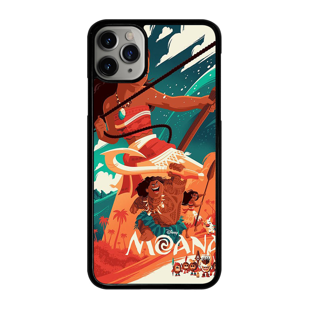DISNEY MOANA CARTOON 3 iPhone 11 Pro Max Case Cover