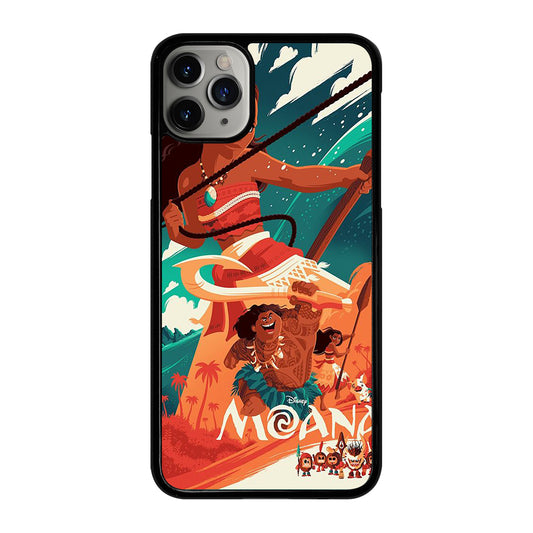 DISNEY MOANA CARTOON 3 iPhone 11 Pro Max Case Cover