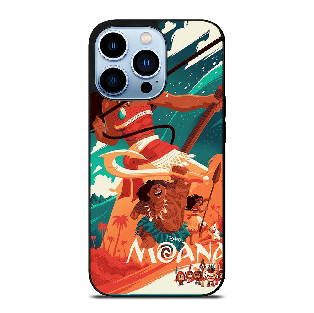 DISNEY MOANA CARTOON 3 iPhone 13 Pro Max Case Cover
