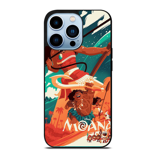 DISNEY MOANA CARTOON 3 iPhone 13 Pro Max Case Cover
