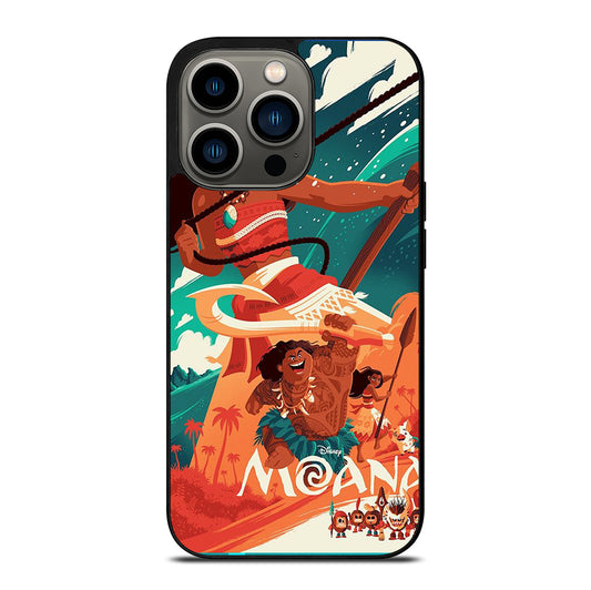 DISNEY MOANA CARTOON 3 iPhone 13 Pro Case Cover