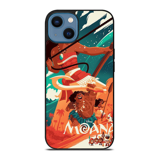 DISNEY MOANA CARTOON 3 iPhone 14 Case Cover
