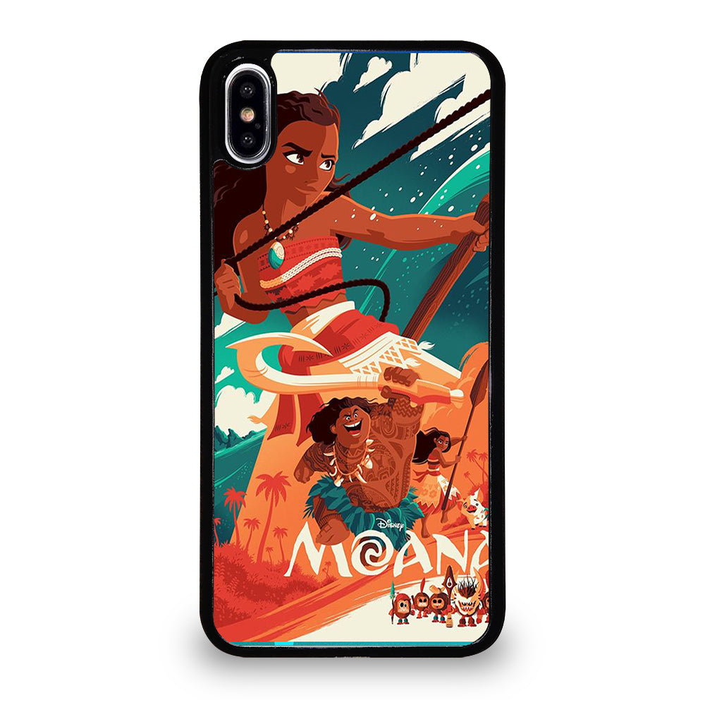 DISNEY MOANA CARTOON 3 iPhone XS Max Case Cover
