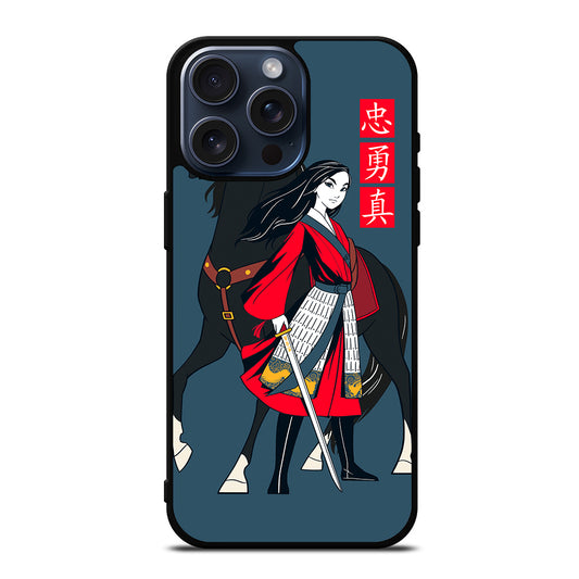 DISNEY MULAN CARTOON iPhone 15 Pro Max Case Cover