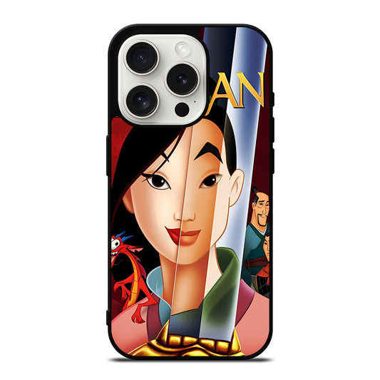 DISNEY MULAN CARTOON 2 iPhone 15 Pro Case Cover