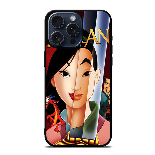 DISNEY MULAN CARTOON 2 iPhone 15 Pro Max Case Cover