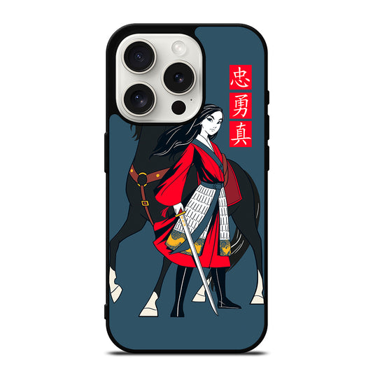 DISNEY MULAN CARTOON iPhone 15 Pro Case Cover