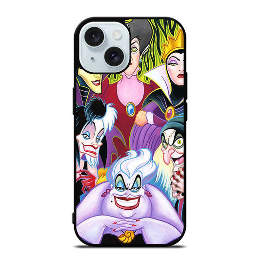 DISNEY PRINCESS CHARACTER iPhone 15 Case Cover