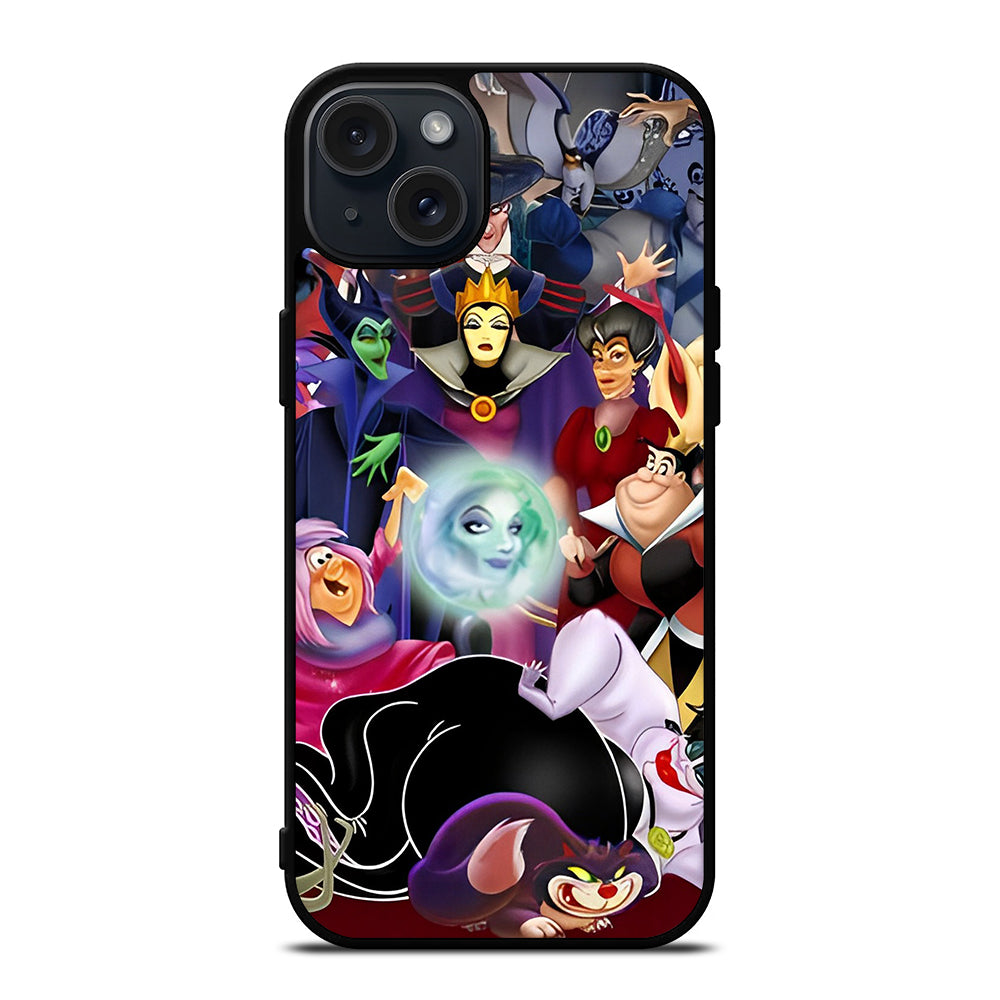 DISNEY PRINCESS VILLAINS 3 iPhone 15 Plus Case Cover