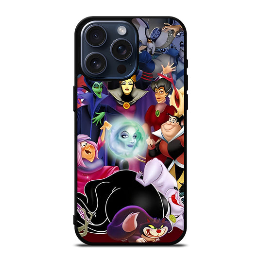 DISNEY PRINCESS VILLAINS 3 iPhone 15 Pro Max Case Cover