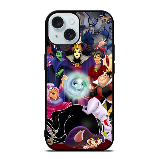 DISNEY PRINCESS VILLAINS 3 iPhone 15 Case Cover