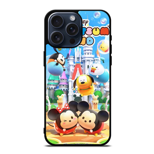 DISNEY TSUM TSUM CARTOON iPhone 15 Pro Max Case Cover