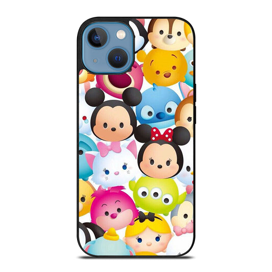 DISNEY TSUM TSUM PATTERN 3 iPhone 13 Case Cover