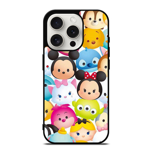 DISNEY TSUM TSUM PATTERN 3 iPhone 15 Pro Case Cover