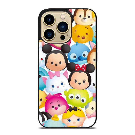 DISNEY TSUM TSUM PATTERN 3 iPhone 14 Pro Max Case Cover