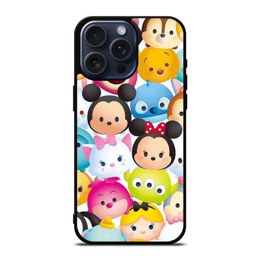 DISNEY TSUM TSUM PATTERN 3 iPhone 15 Pro Max Case Cover