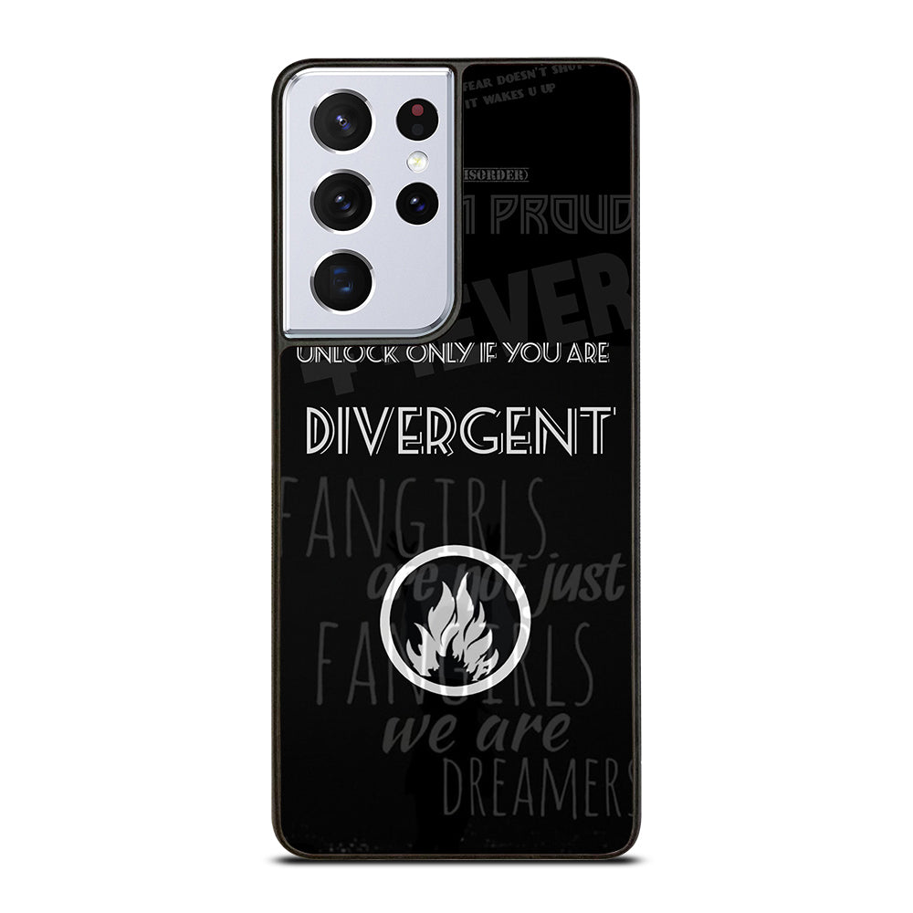 DIVERGENT QUOTE 2 Samsung Galaxy S21 Ultra Case Cover
