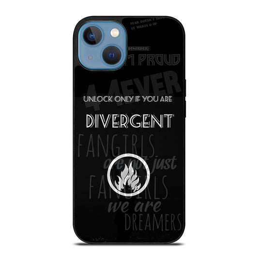 DIVERGENT QUOTE 2 iPhone 13 Case Cover
