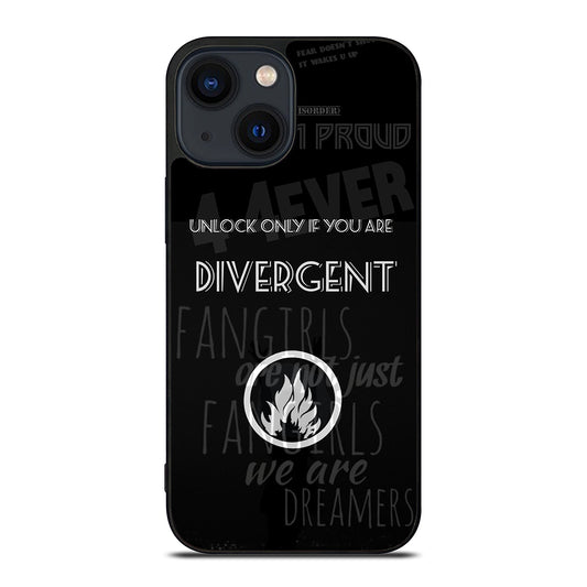 DIVERGENT QUOTE 2 iPhone 14 Plus Case Cover