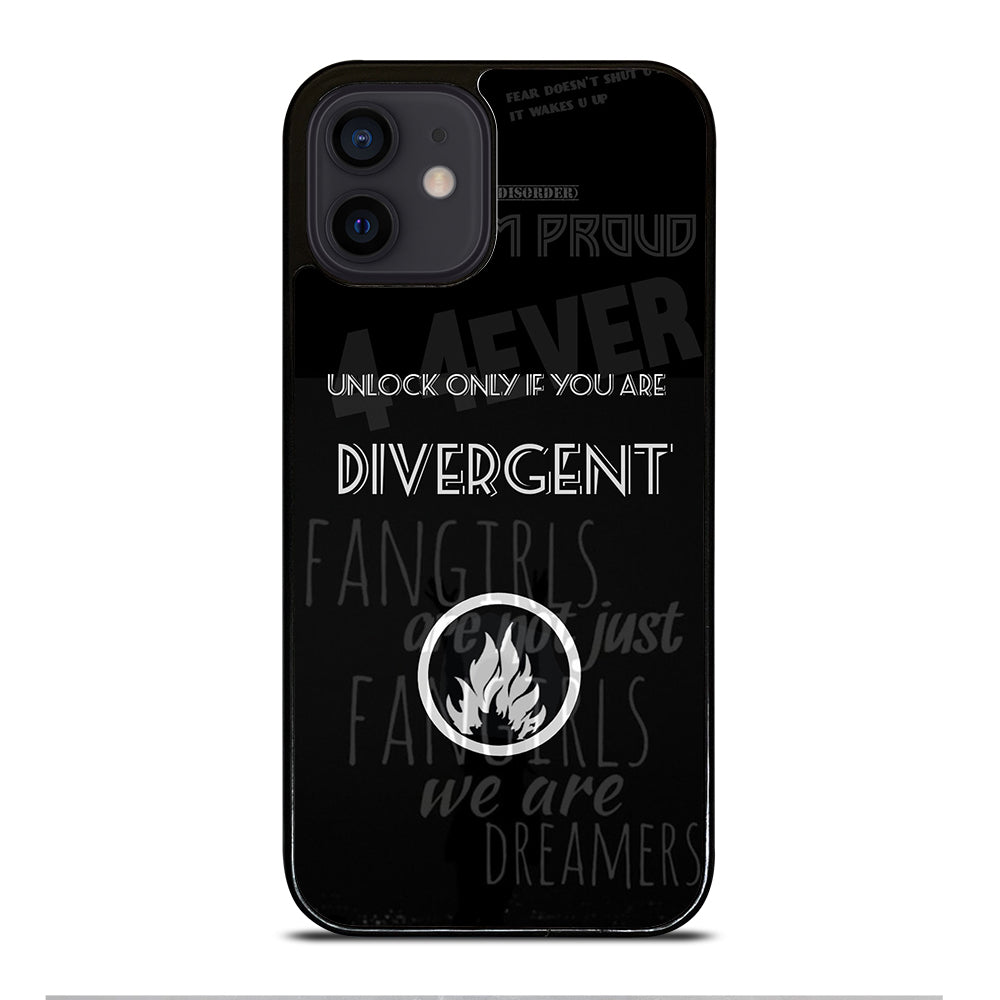 DIVERGENT QUOTE 2 iPhone 12 Mini Case Cover