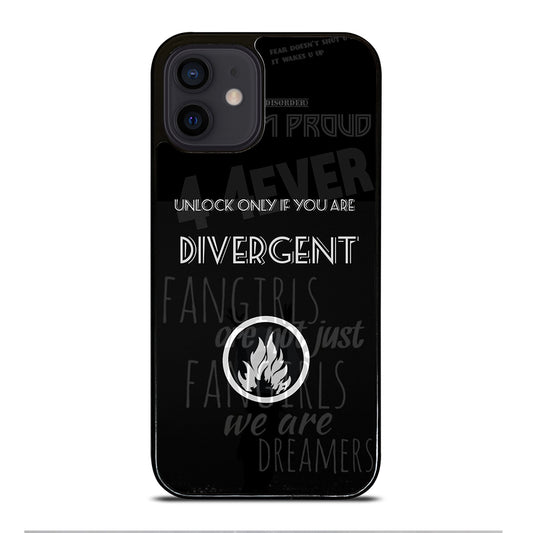 DIVERGENT QUOTE 2 iPhone 12 Mini Case Cover