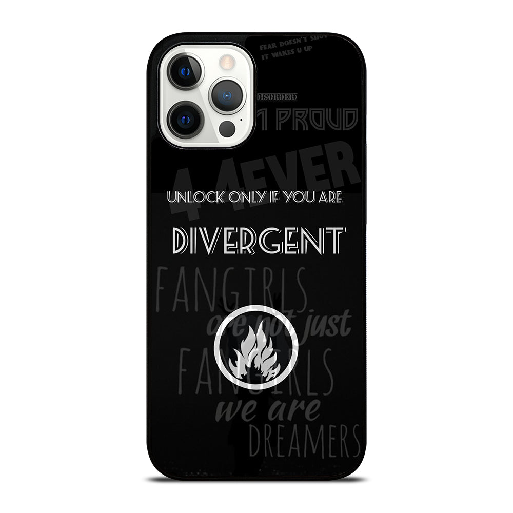 DIVERGENT QUOTE 2 iPhone 12 Pro Max Case Cover