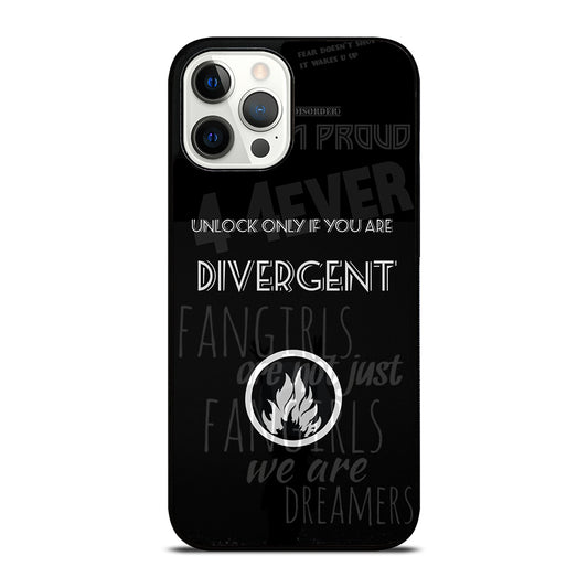 DIVERGENT QUOTE 2 iPhone 12 Pro Max Case Cover