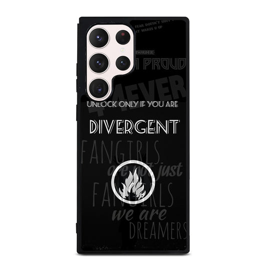 DIVERGENT QUOTE 2 Samsung Galaxy S23 Ultra Case Cover
