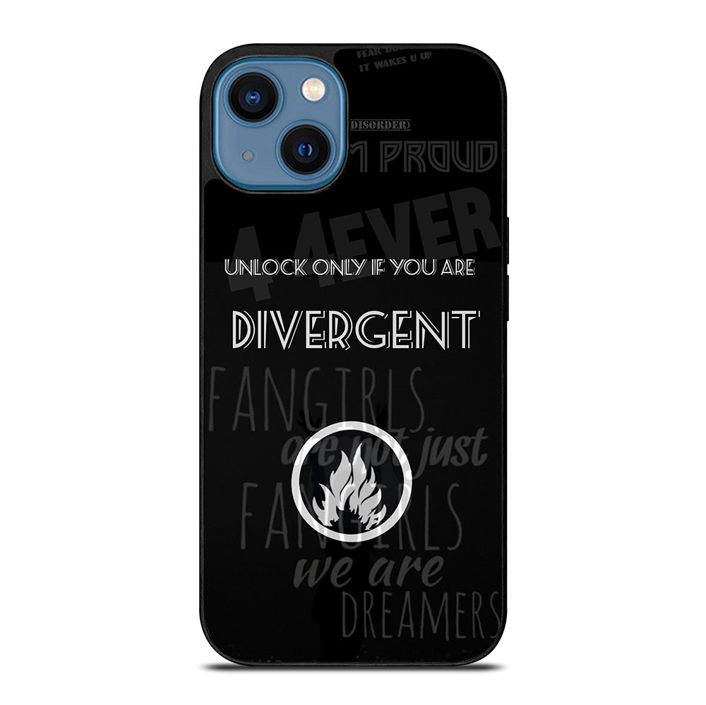 DIVERGENT QUOTE 2 iPhone 14 Case Cover