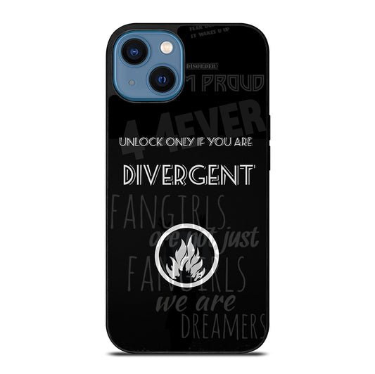 DIVERGENT QUOTE 2 iPhone 14 Case Cover