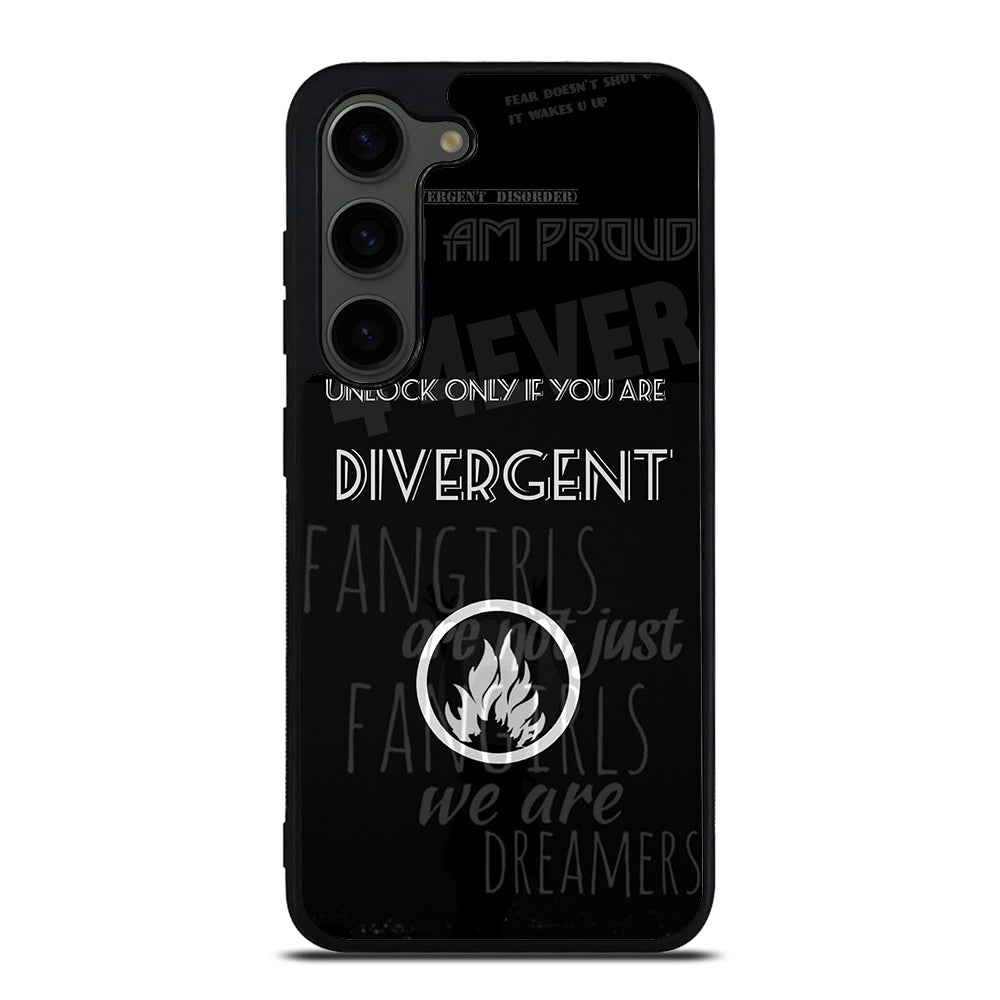 DIVERGENT QUOTE 2 Samsung Galaxy S23 Plus Case Cover