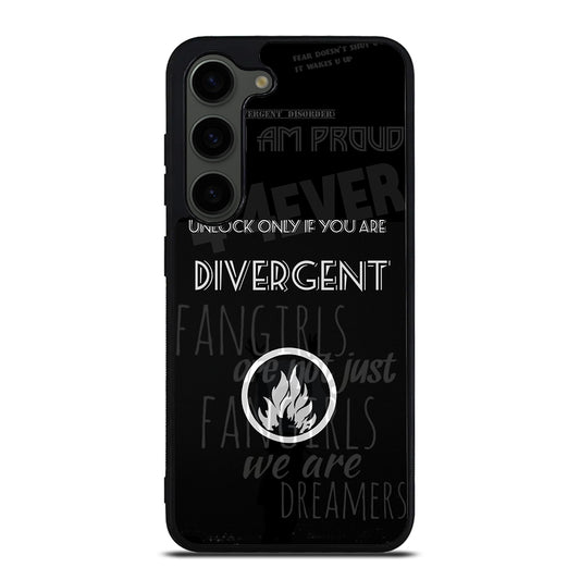 DIVERGENT QUOTE 2 Samsung Galaxy S23 Plus Case Cover