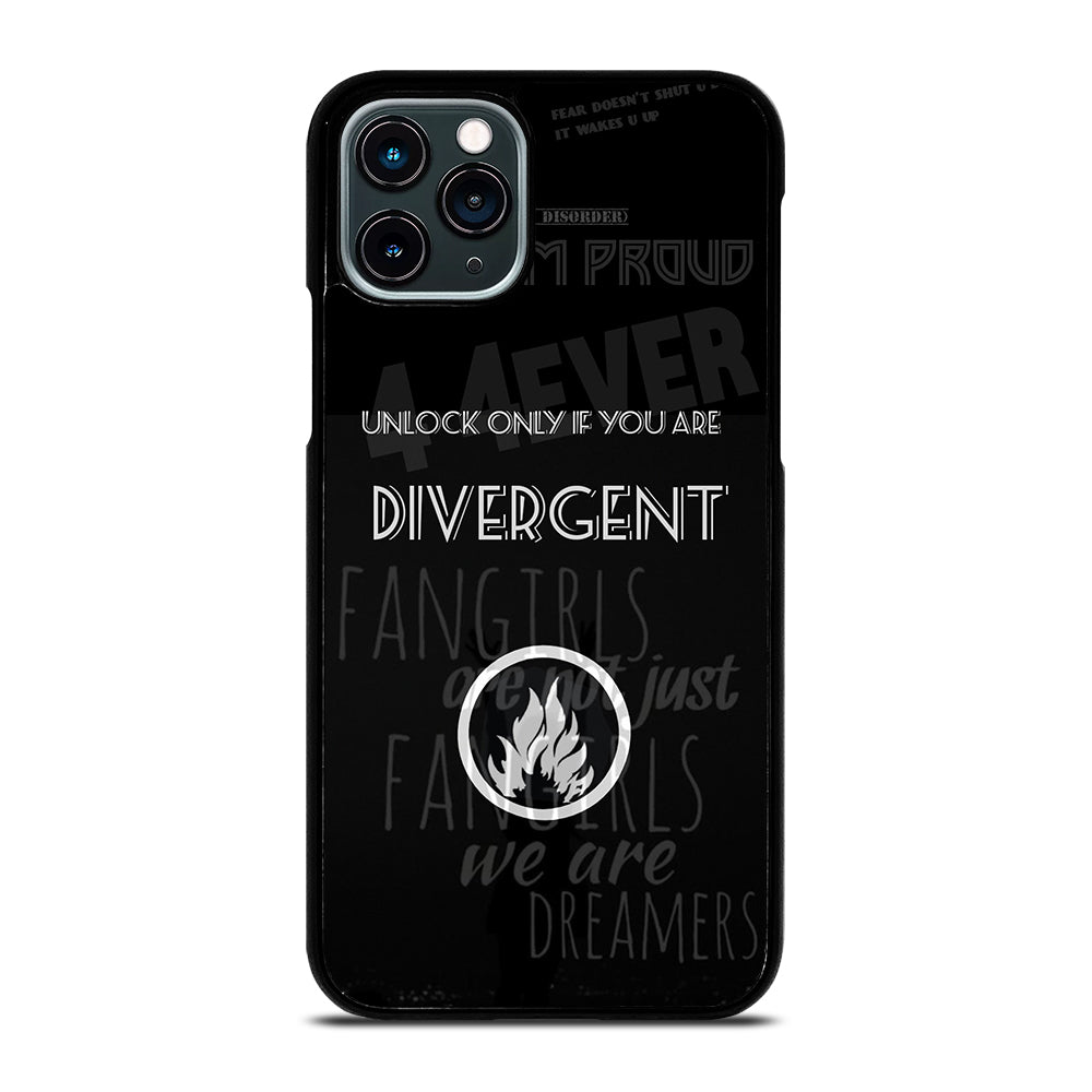 DIVERGENT QUOTE 2 iPhone 11 Pro Case Cover