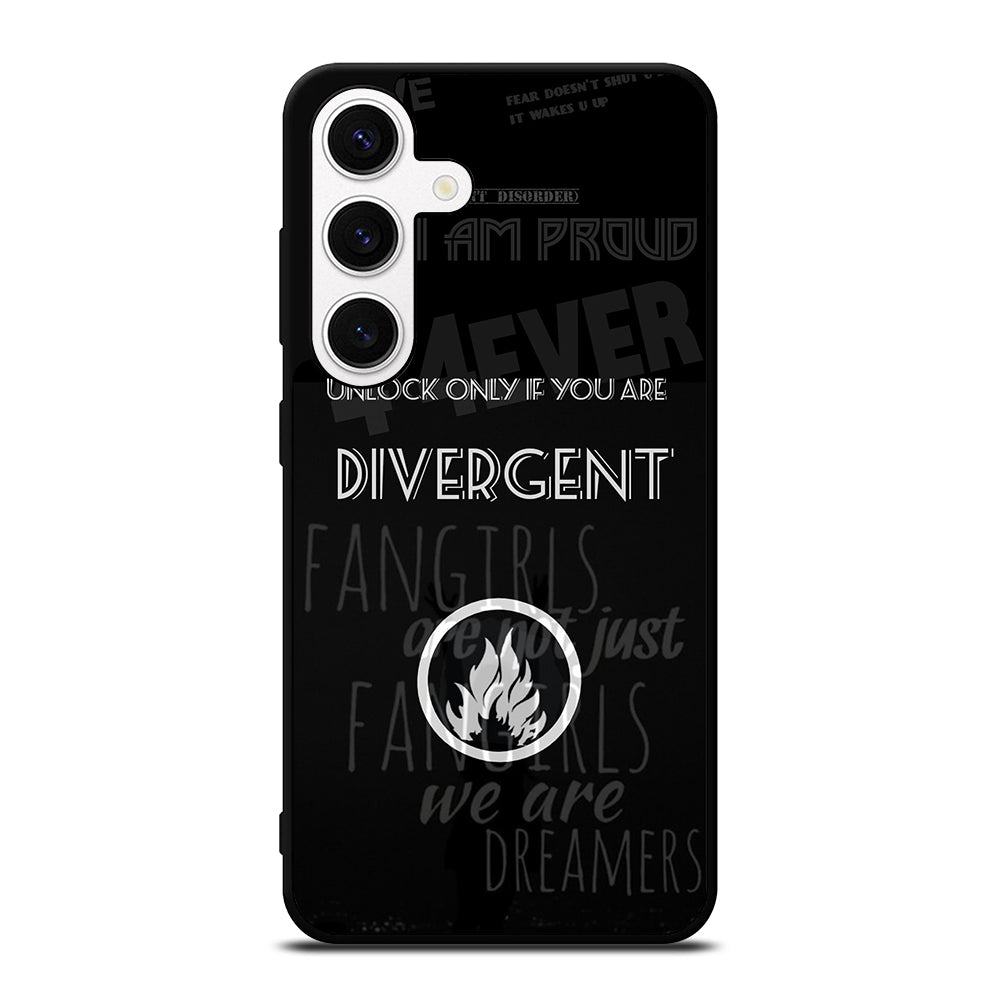 DIVERGENT QUOTE 2 Samsung Galaxy S24 Case Cover