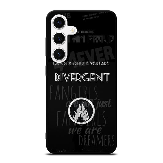 DIVERGENT QUOTE 2 Samsung Galaxy S24 Case Cover