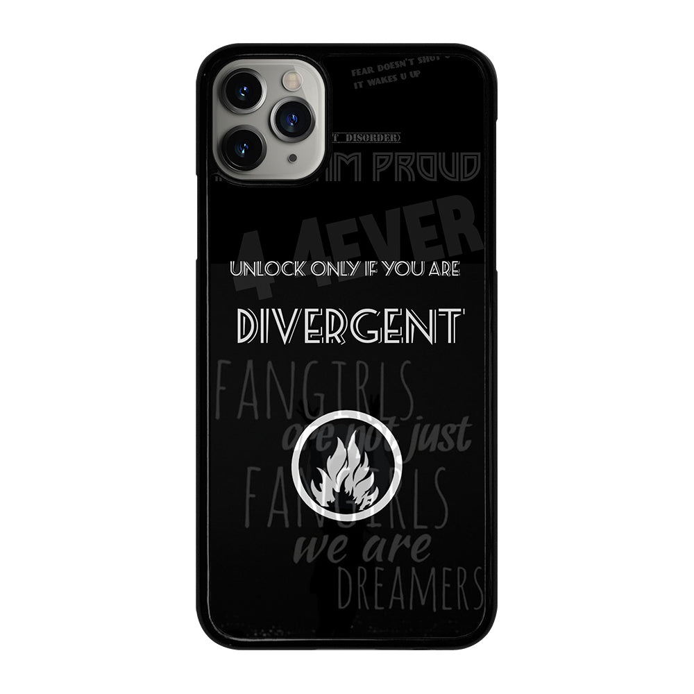 DIVERGENT QUOTE 2 iPhone 11 Pro Max Case Cover
