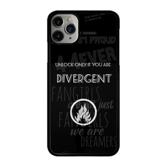 DIVERGENT QUOTE 2 iPhone 11 Pro Max Case Cover