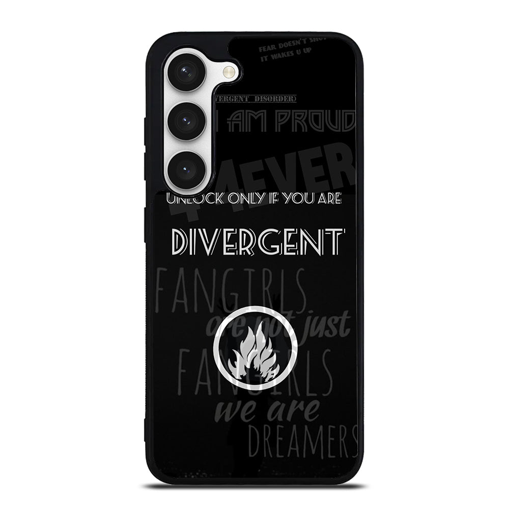 DIVERGENT QUOTE 2 Samsung Galaxy S23 Case Cover