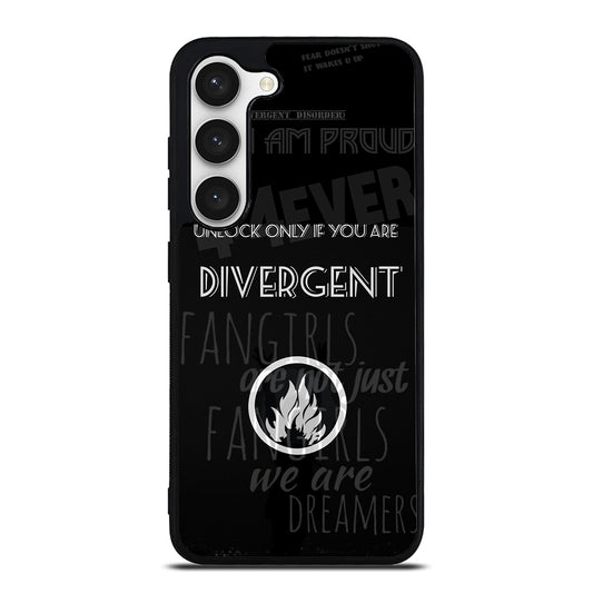 DIVERGENT QUOTE 2 Samsung Galaxy S23 Case Cover