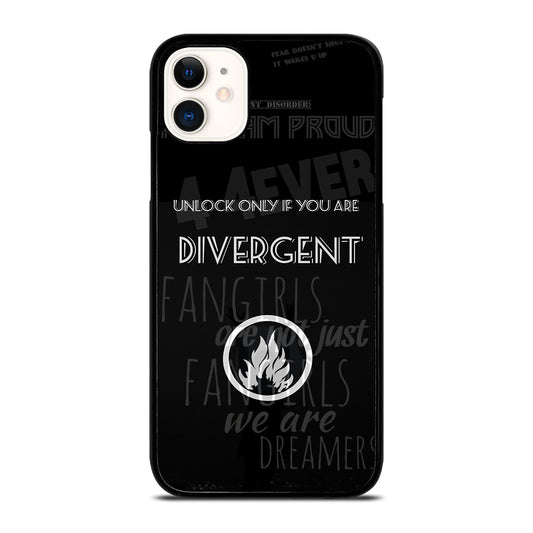 DIVERGENT QUOTE 2 iPhone 11 Case Cover