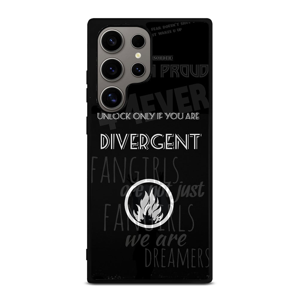 DIVERGENT QUOTE 2 Samsung Galaxy S24 Ultra Case Cover
