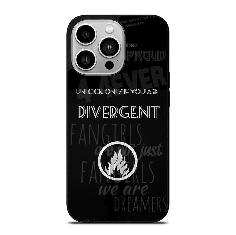 DIVERGENT QUOTE 2 iPhone 14 Pro Case Cover