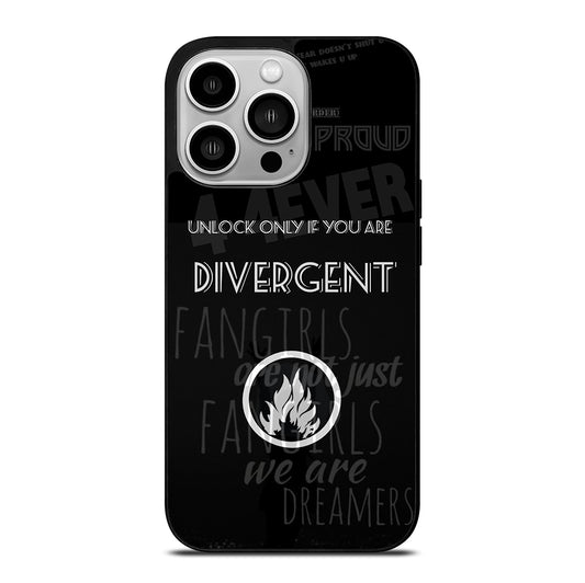 DIVERGENT QUOTE 2 iPhone 14 Pro Case Cover