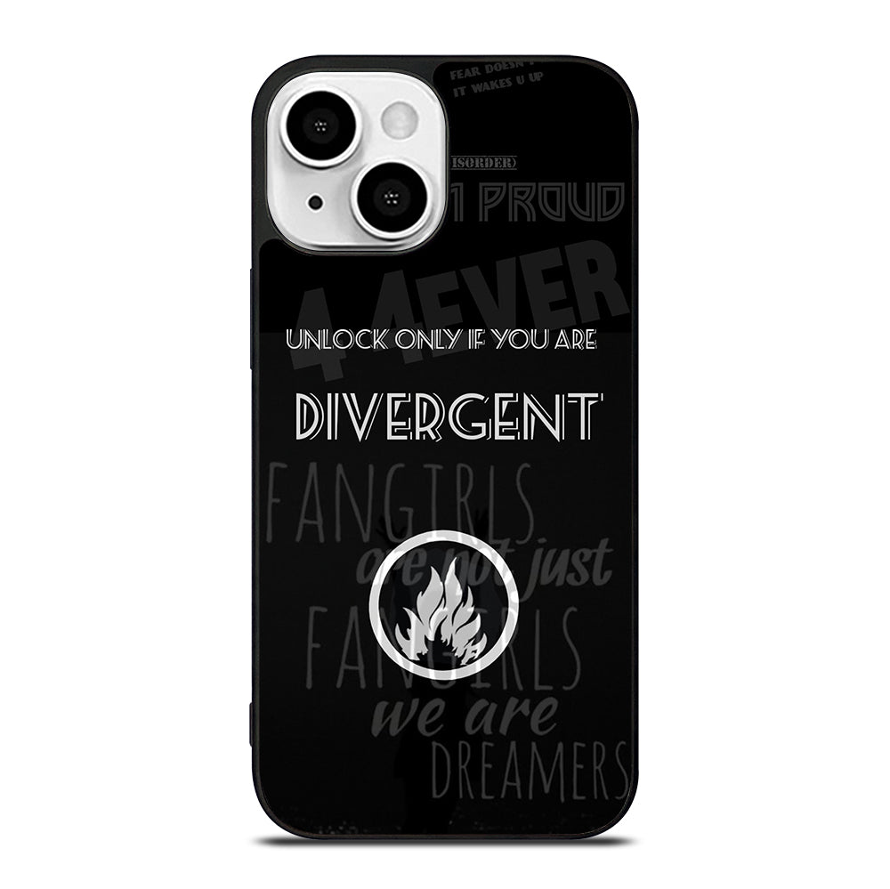 DIVERGENT QUOTE 2 iPhone 13 Mini Case Cover